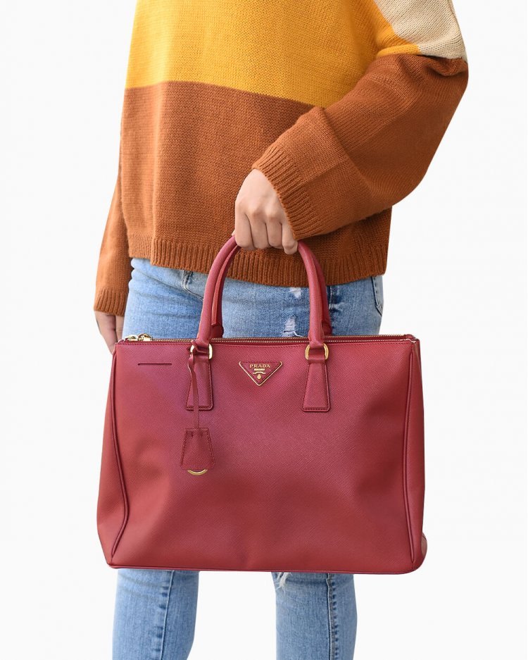 prada postman bolsa