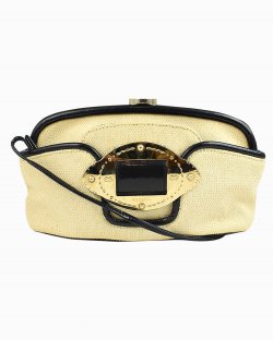 Clutch Escada Bicolor 