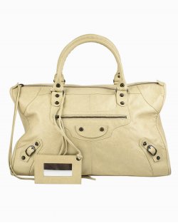 Bolsa Balenciaga Motorcyle Classic Work Off White