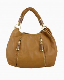 Bolsa Michael Kors Hobo Twist Caramelo