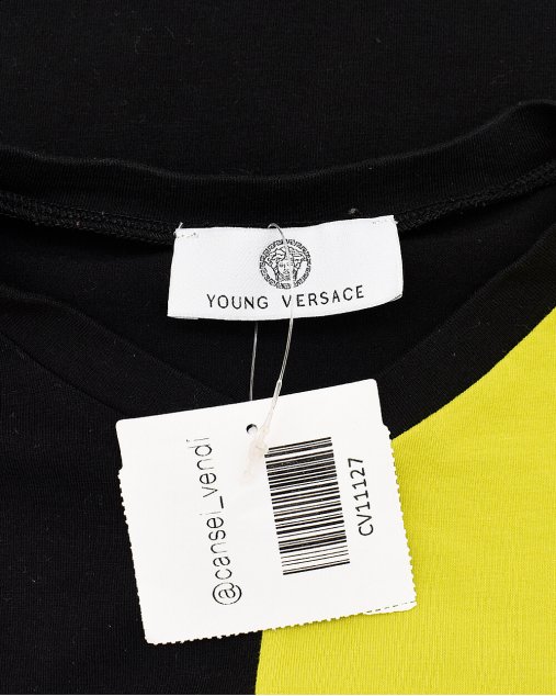 T-Shirt Young Versace Original Neon Infantil
