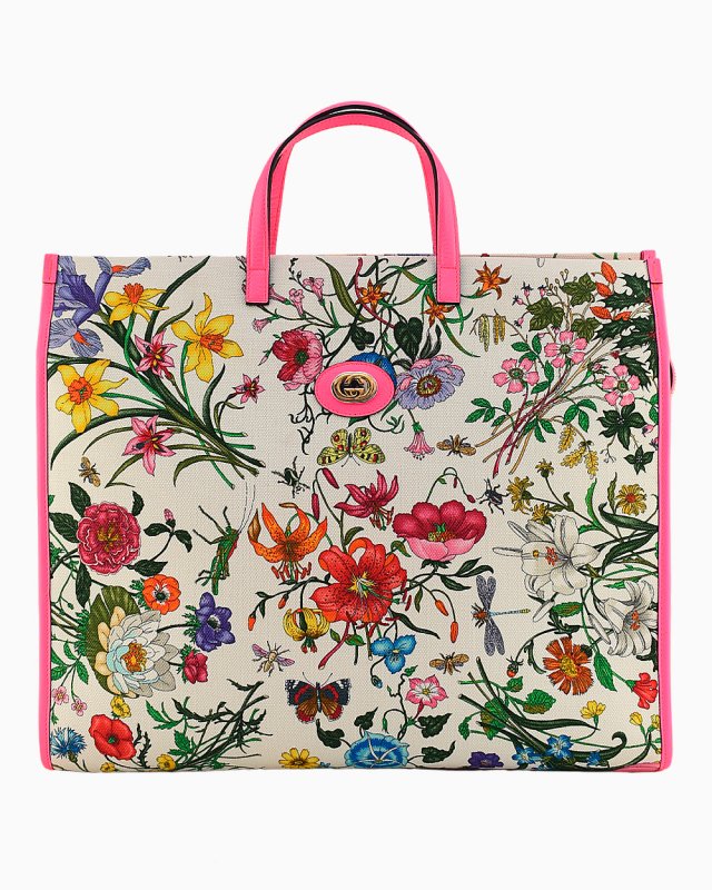 Bolsa Gucci Original Flora Tote Feminino