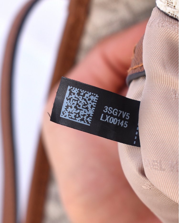 michael kors bolsa qr code