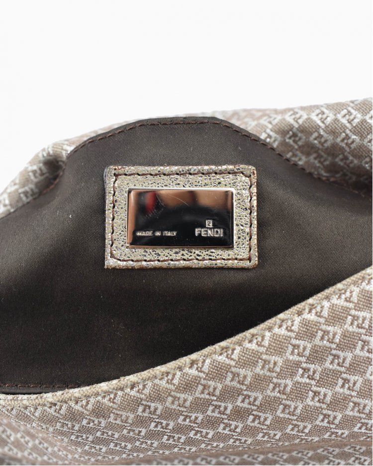 silver fendi bolsa