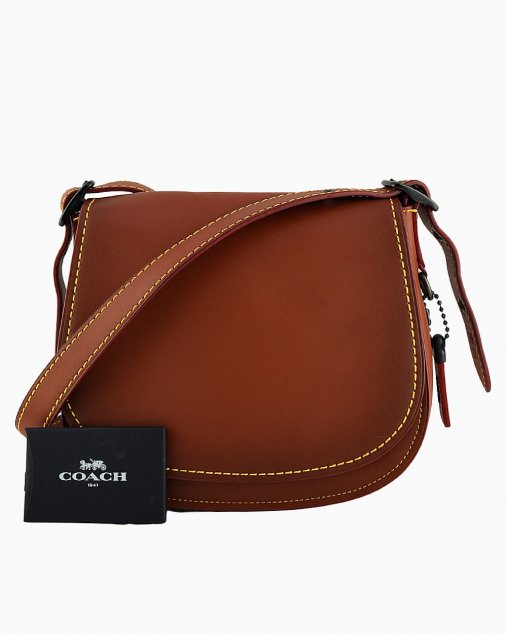 coach saddle bolsa crossbody