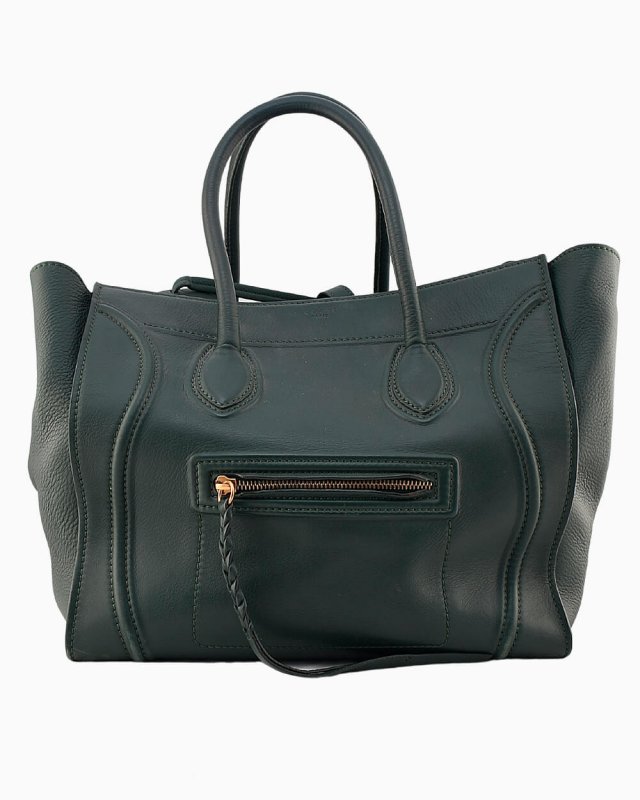 black celine phantom bolsa