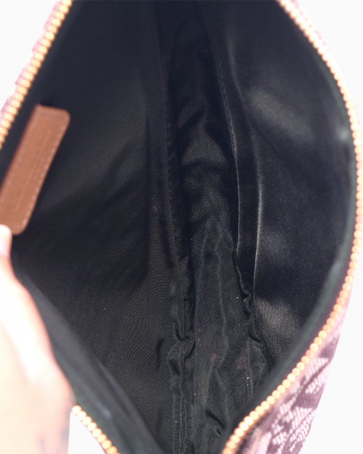 small leather saddle bolsa