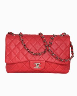 chanel canvas flap bolsa