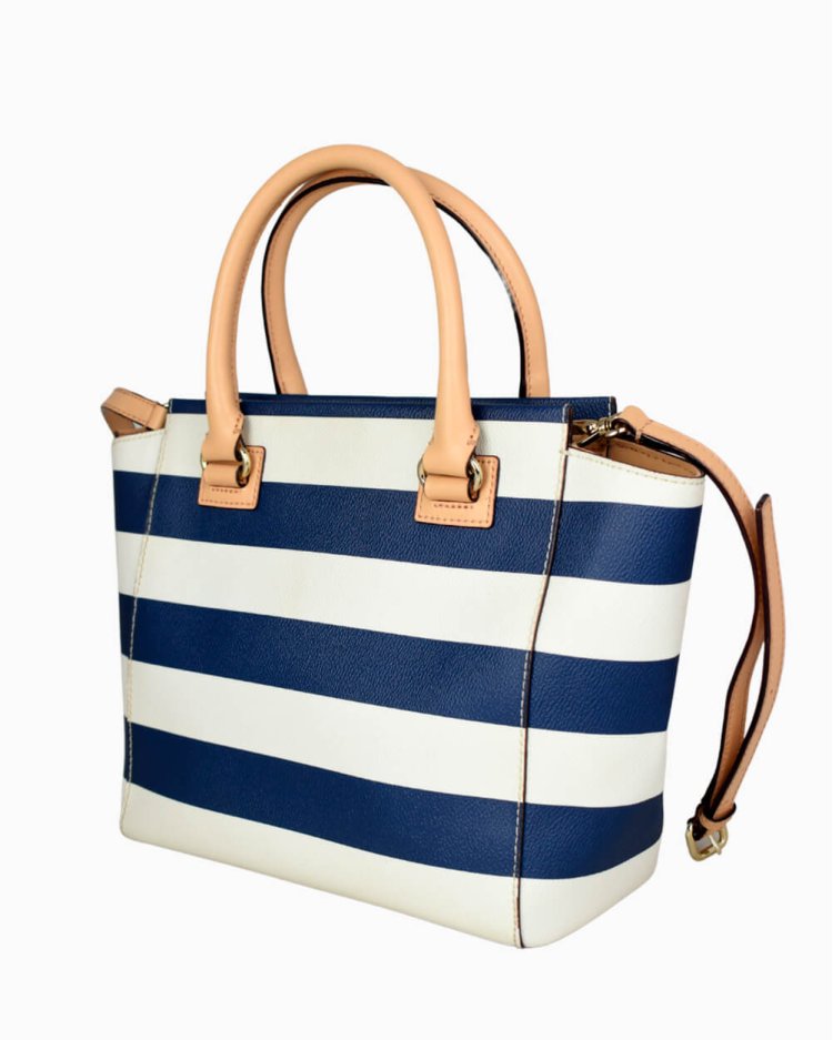 kate spade striped bolsa