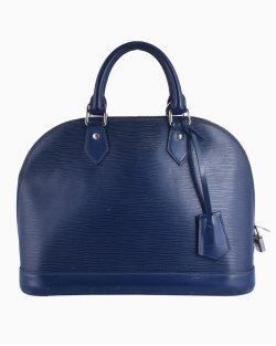 Bolsa Louis Vuitton Alma PM Epi Azul