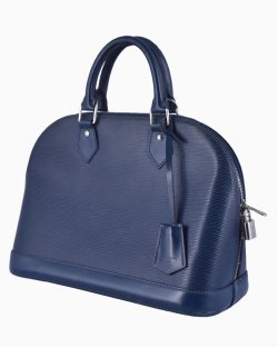Bolsa Louis Vuitton Alma PM Epi Azul