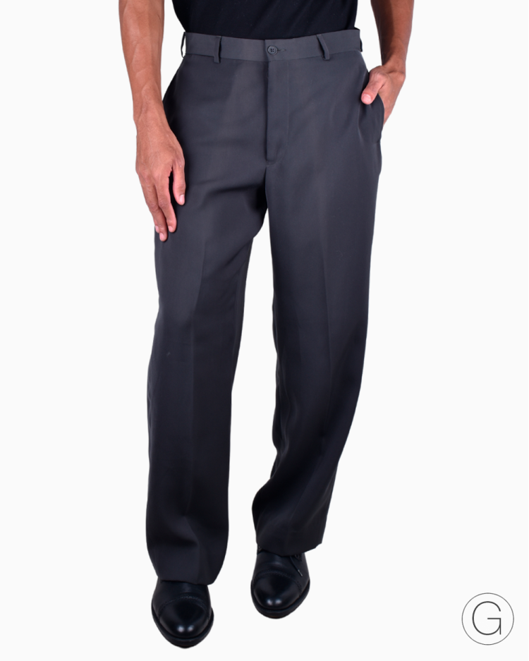 Calça Empório Armani Original Alfaiataria Preta Masculina