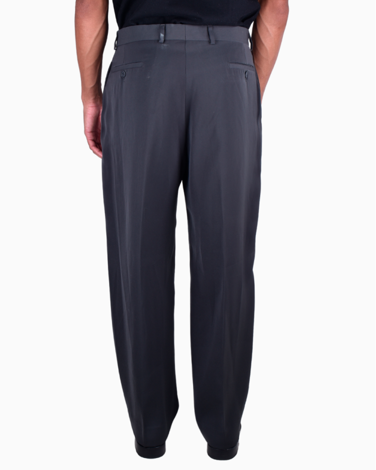 Calça Empório Armani Original Alfaiataria Preta Masculina