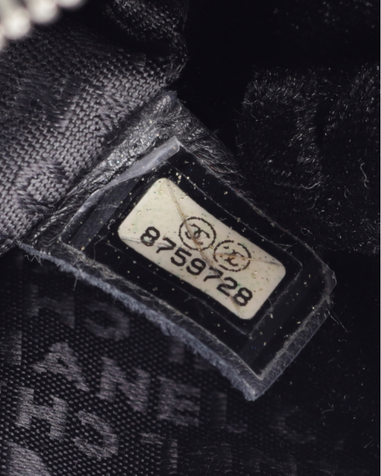 Bolsa Chanel Original Accordion Preta Feminina