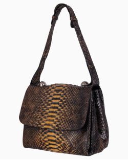 Bolsa Salvatore Ferragamo Flap Phython 