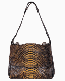Bolsa Salvatore Ferragamo Flap Phython 
