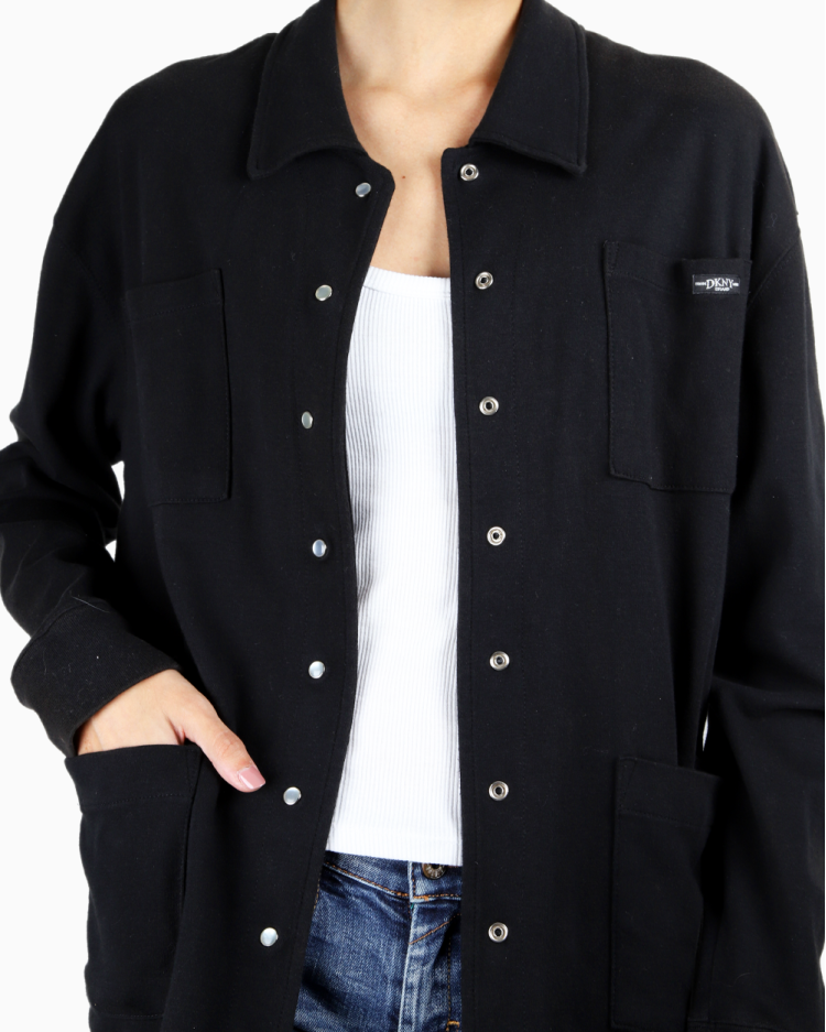 Casaco DKNY Original Preto Feminino