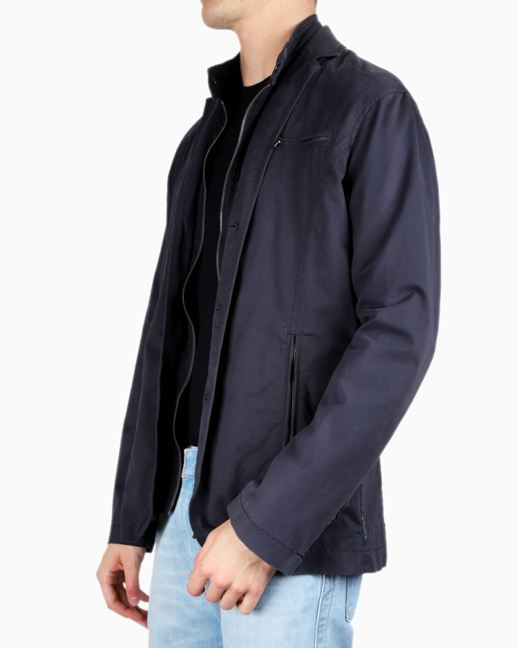 Jaqueta Armani Jeans Original Azul Marinho Masculina