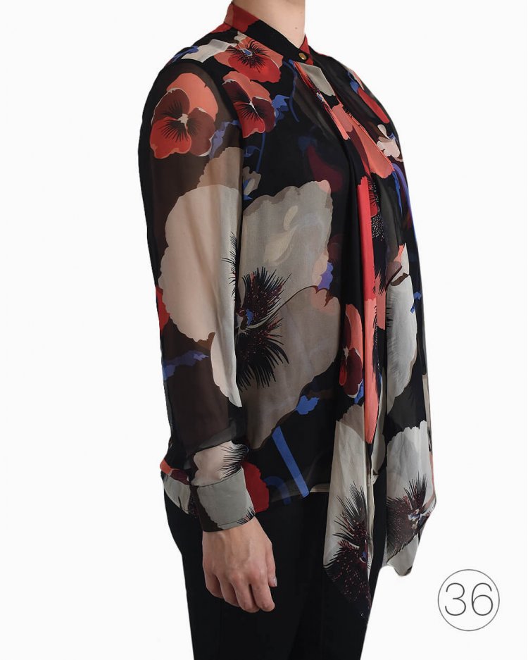 camisa gucci floral