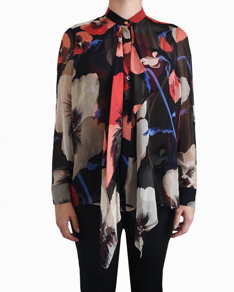 camisa gucci floral