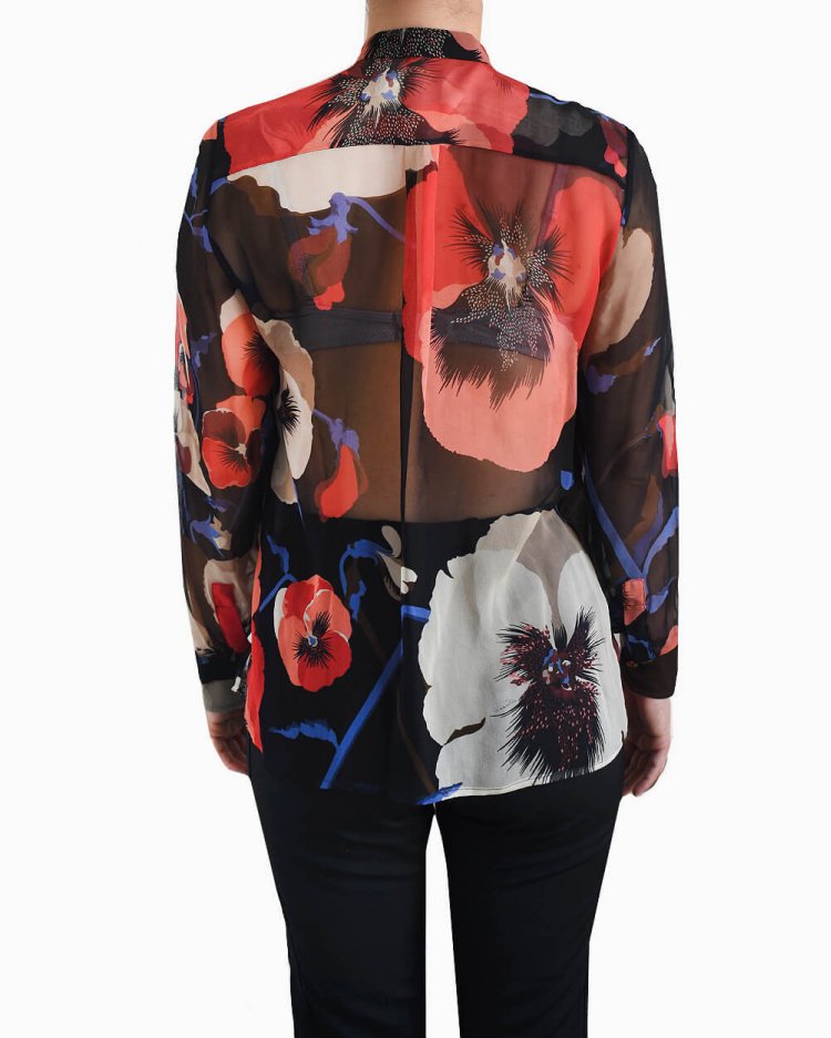camisa gucci floral