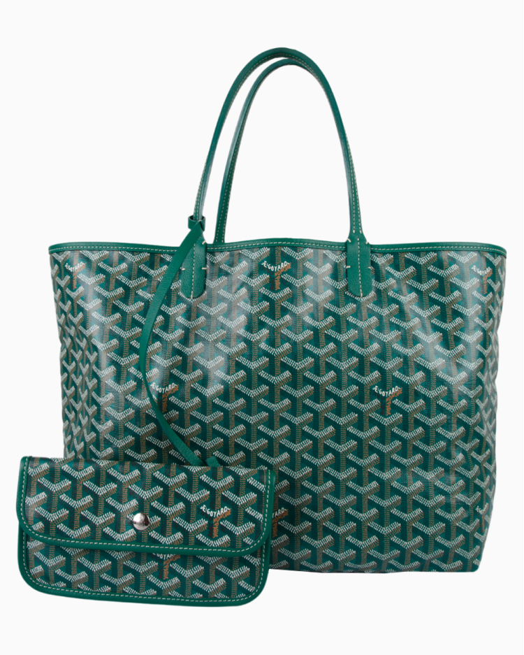 Bolsa Goyard Original Saint Louis PM Verde Feminina