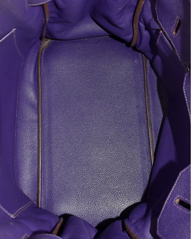 hermes birkin purple bolsa