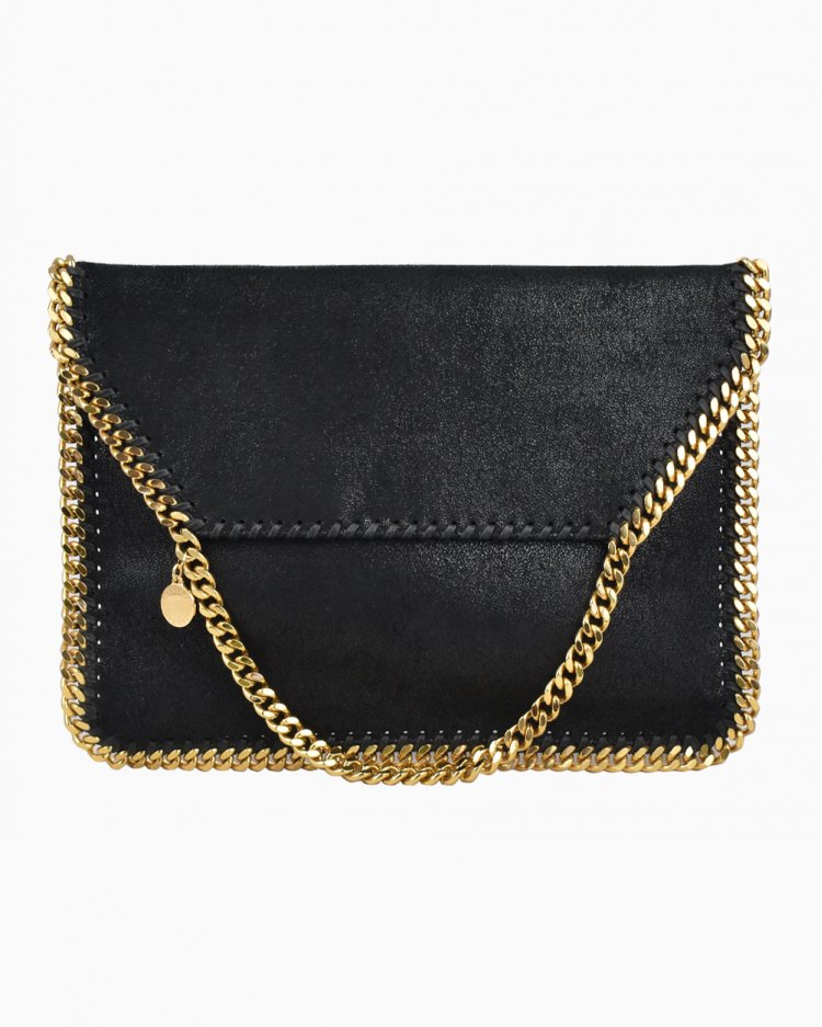 Clutch Stella McCartney Falabella Original Preta Feminino