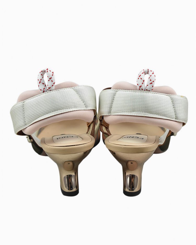 Sapato Fendi Colibri Original Marrom Feminino