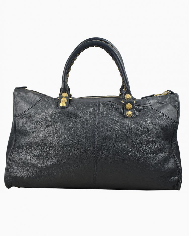 Bolsa Balenciaga Original Motorcycle Giant Grafite Feminina