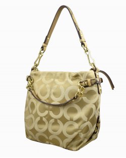 coach bolsa cream
