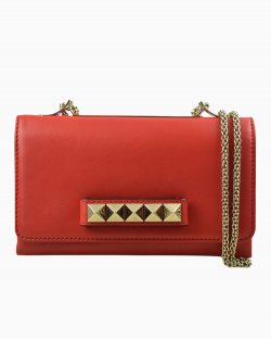 Bolsa Valentino Va Va Voom de Couro Vermelho