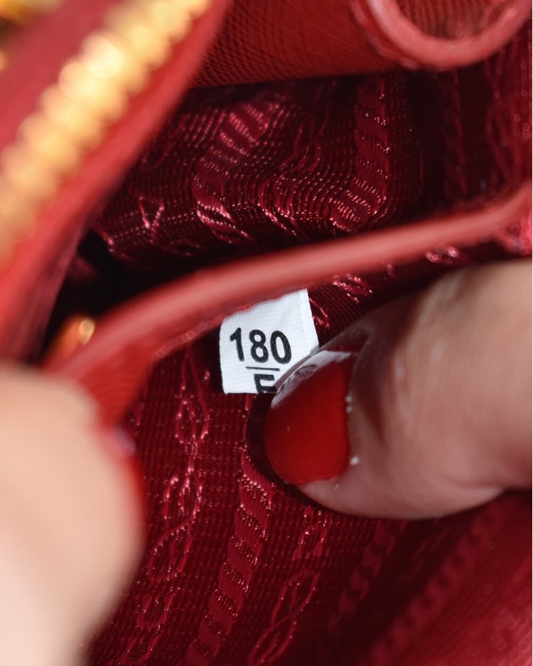 multicolor prada bolsa