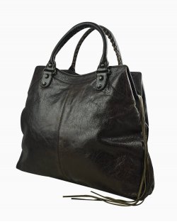 Bolsa Balenciaga Charbon Sienna Marrom