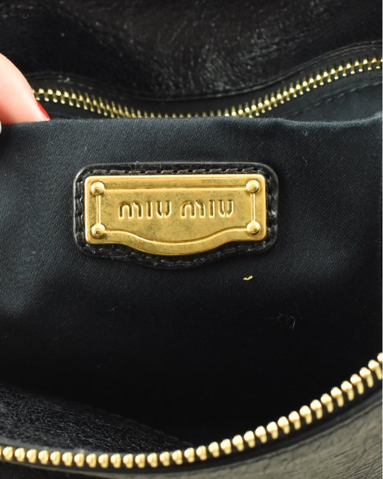 miu miu bow bolsa