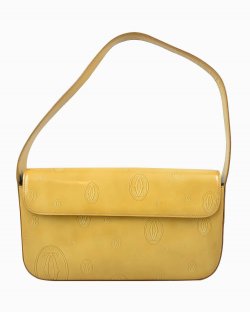 Bolsa Cartier vintage bege