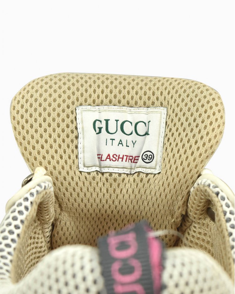 tenis gucci flashtrek branco