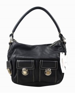 Bolsa Marc Jacobs de Couro Preto 