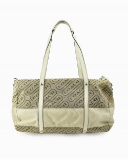 Bolsa Coach Monograma Off White