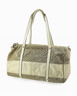 Bolsa Coach Monograma Off White