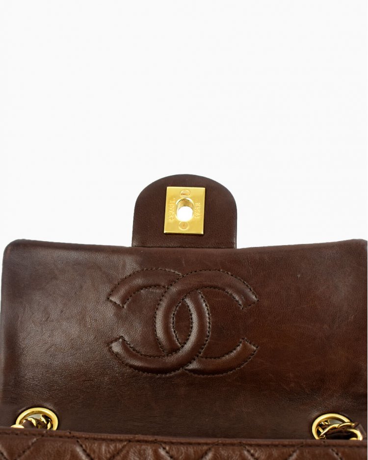 classic mini rectangular flap bolsa