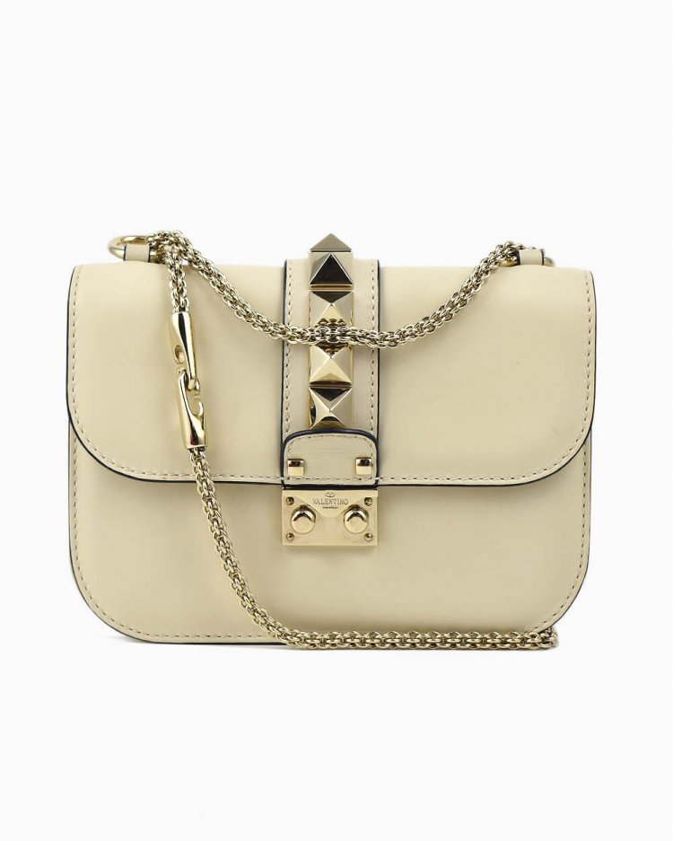 valentino bolsa beige