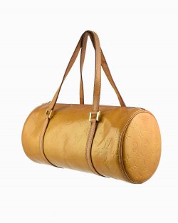 Bolsa Louis Vuitton Papillon de Verniz Amarela