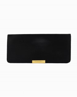 Clutch Dolce & Gabbana em seda preta