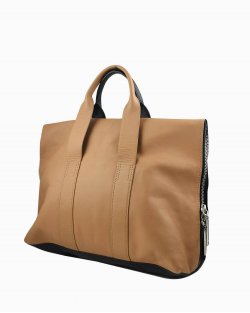 Bolsa Phillip Lim em couro bicolor
