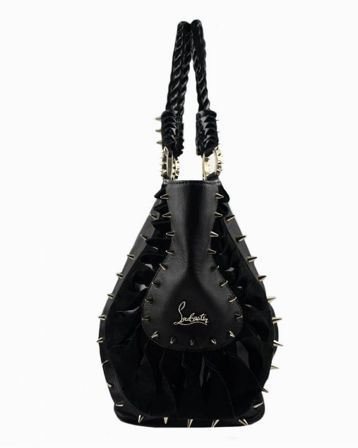 Bolsa Cruzada Christian Louboutin Elisa - Negro/Dorado - Mujer - Chile