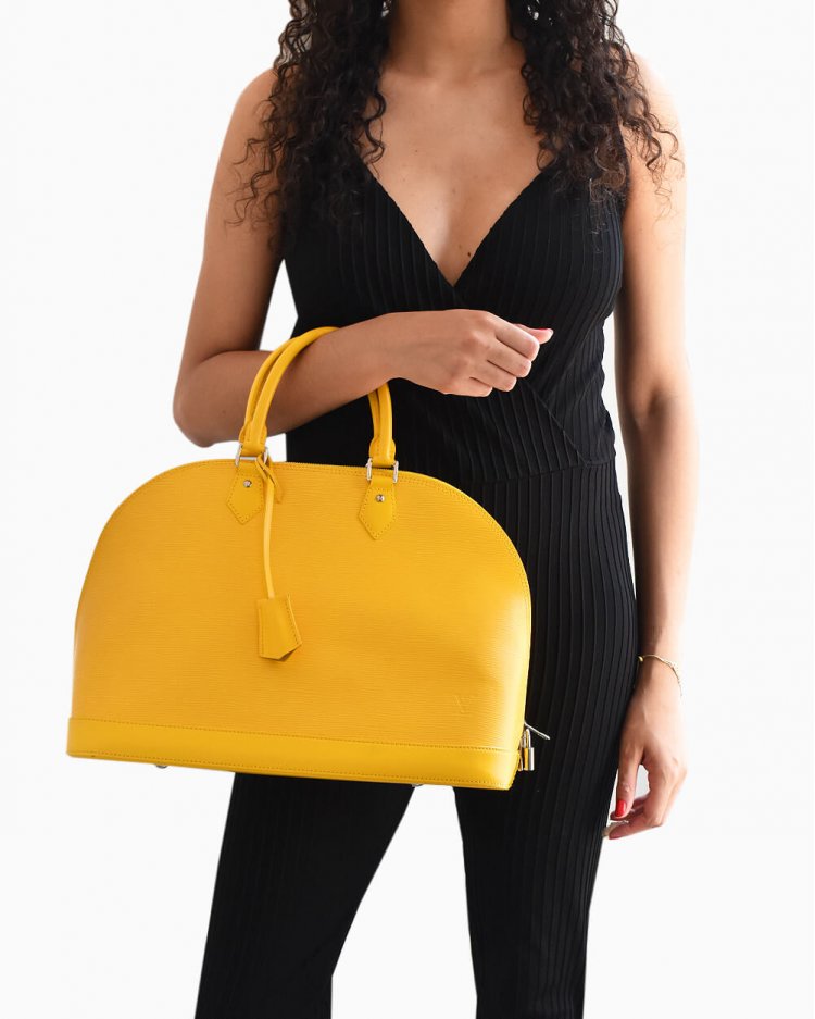 lv epi leather bolsa