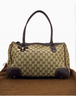 Bolsa Gucci Princy Tote monograma