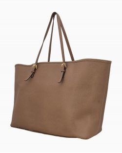 Bolsa Michael Kors tote em couro fóssil
