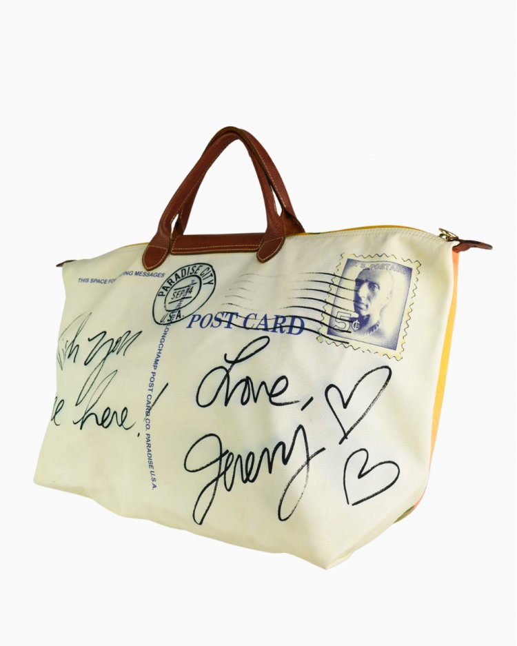 longchamp star print bolsa